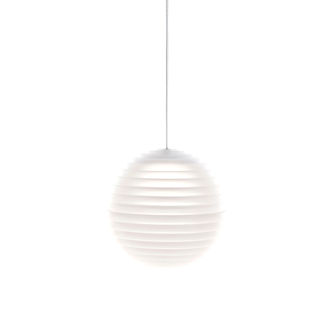 Press Sphere Frosted Pendant: Regular - 11.8