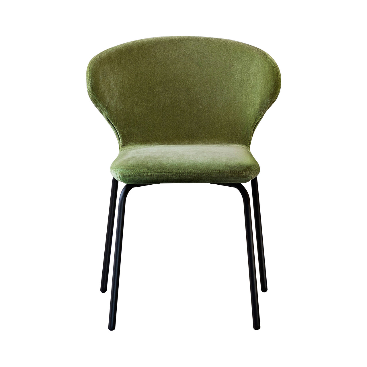 Mula Stacking Side Chair: Black