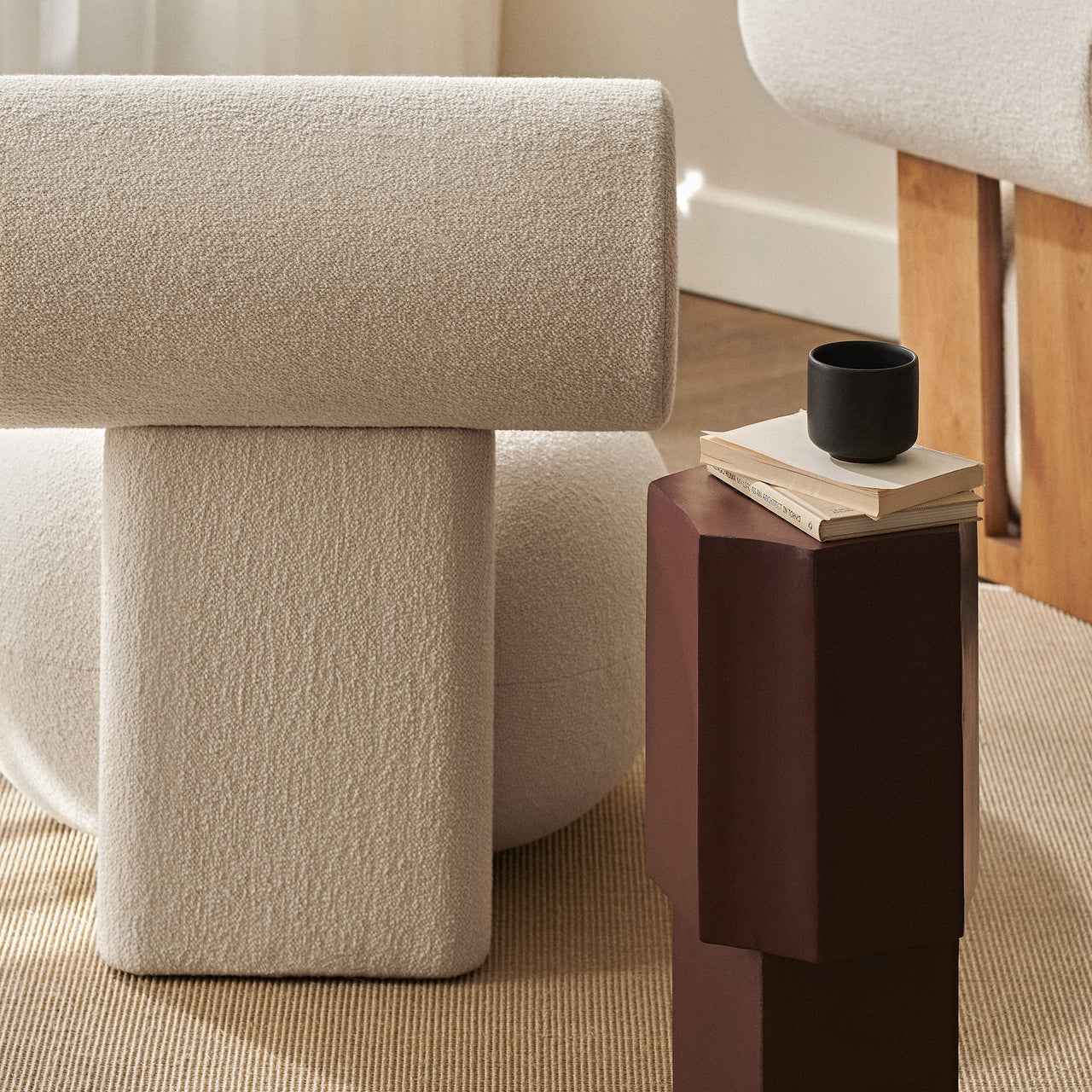 Hippo Lounge Chair: Full Upholstered