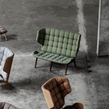 Mammoth Sofa: Front Upholstered