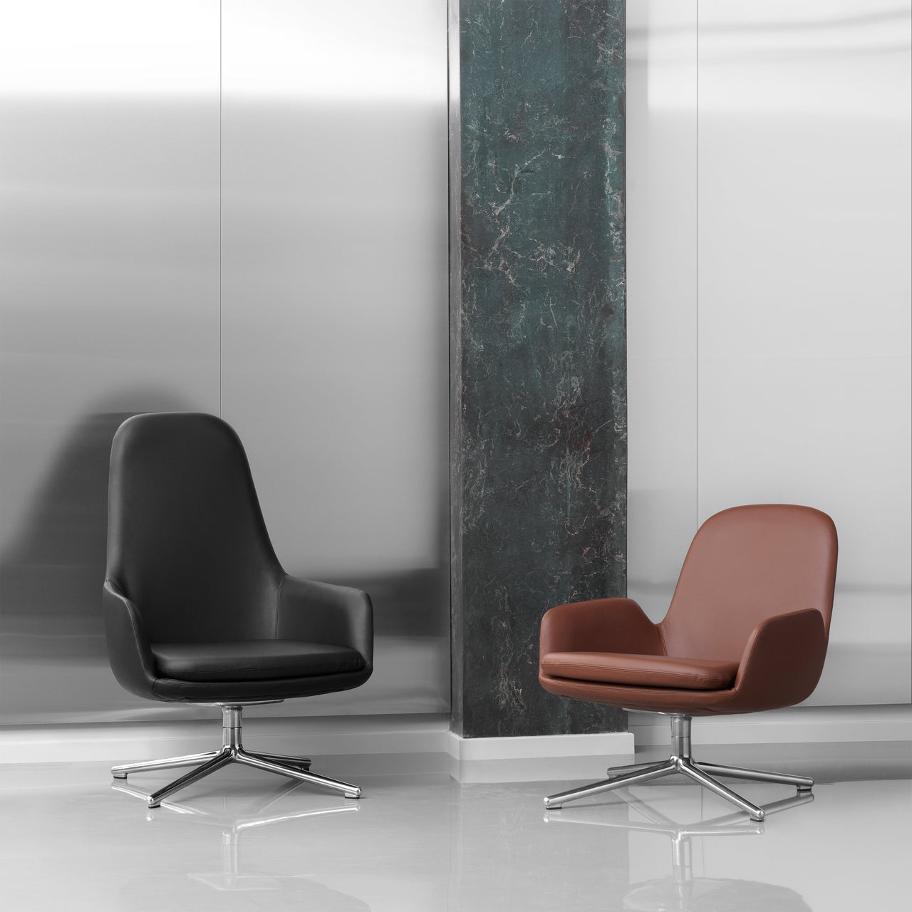 Era Lounge Chair Swivel: Low