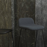 Just Bar + Counter Stool with Back: Full Upholstered