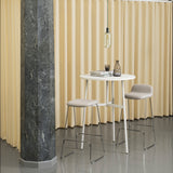 Just Bar + Counter Stool with Back: Full Upholstered