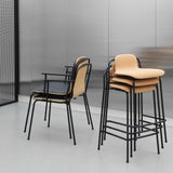 Studio Armchair: Front Upholstered
