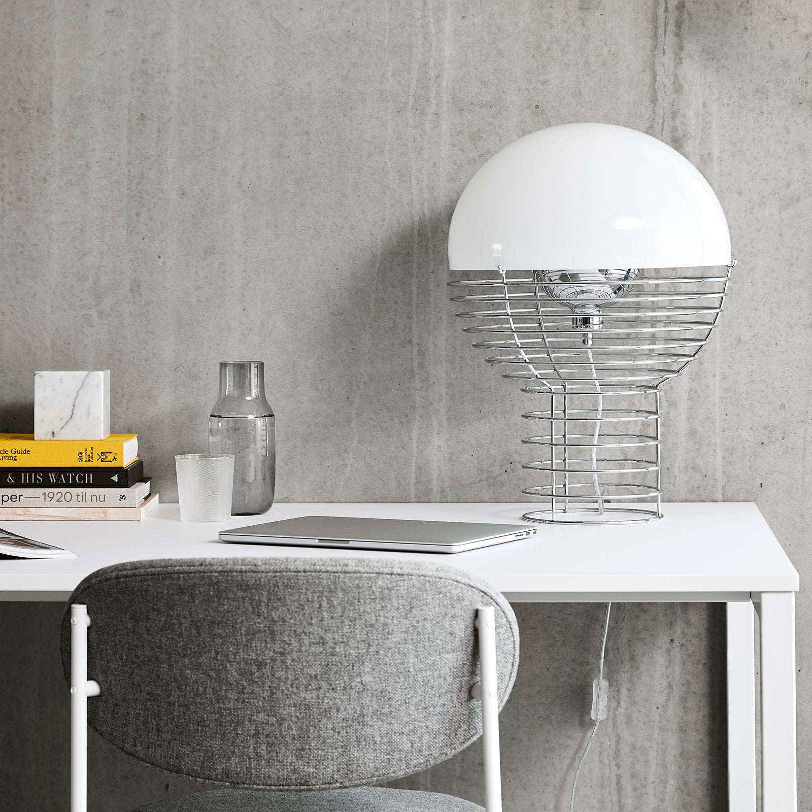 Wire Table Lamp