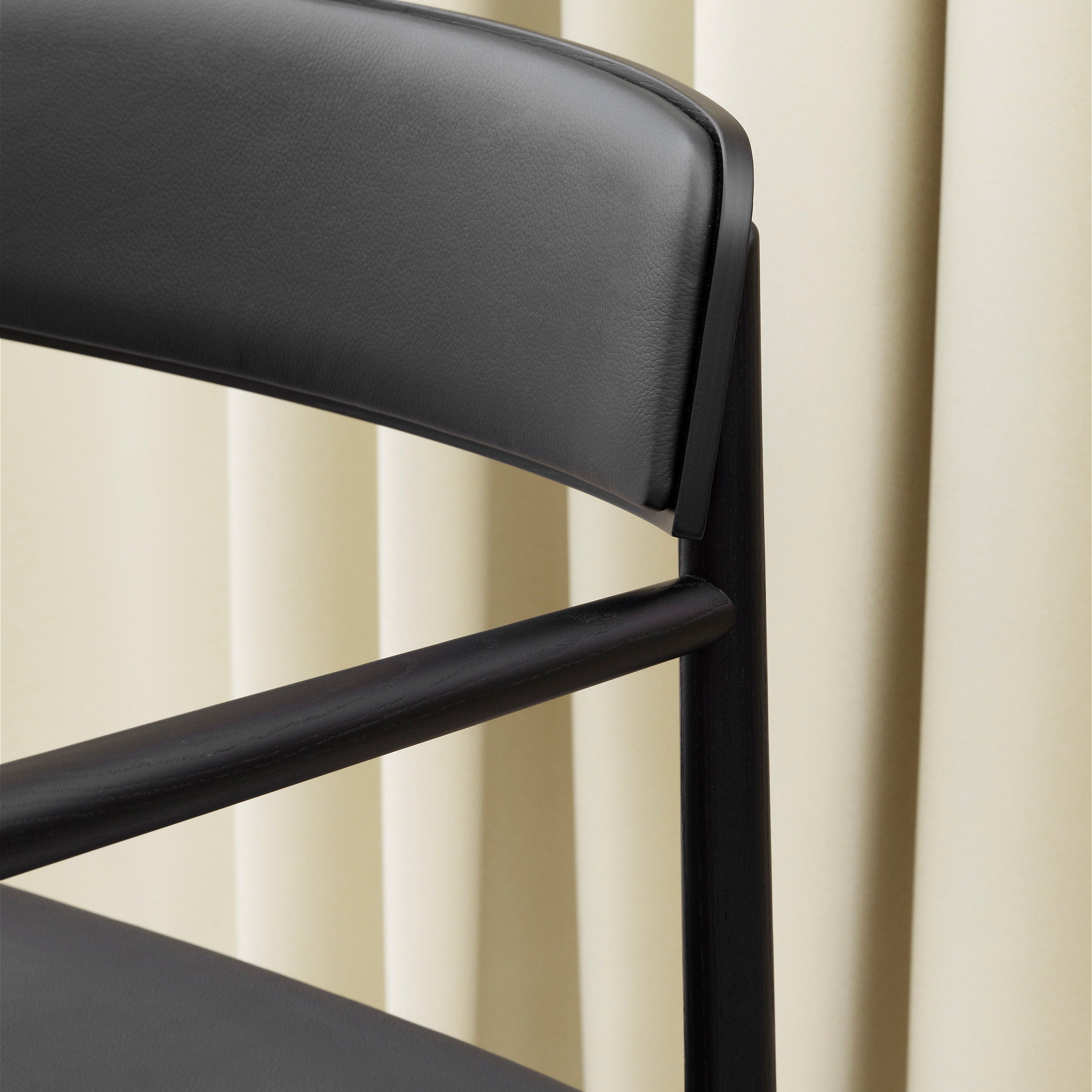 Timb Armchair: Upholstered