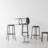 Circa Stool: Upholstered