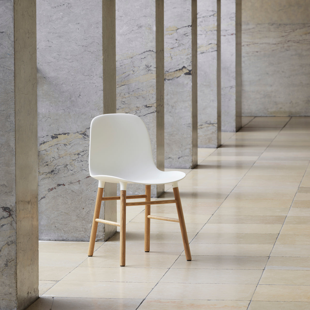 Form Chair: Wood Base