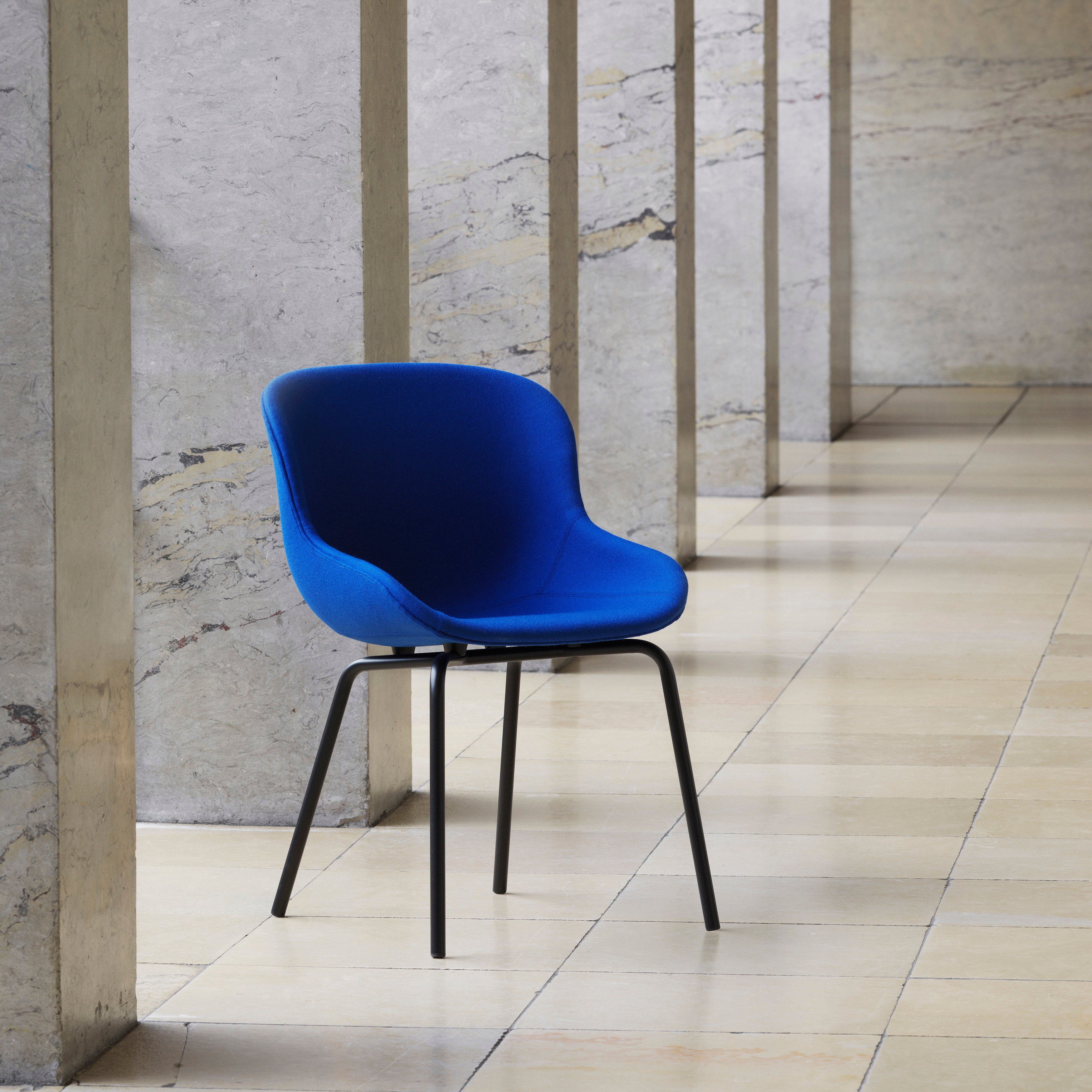 Hyg Chair: Steel Base + Full Upholstered