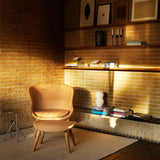 Hyg Footstool: Wood Base