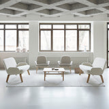 Era Sofa: Wood Base
