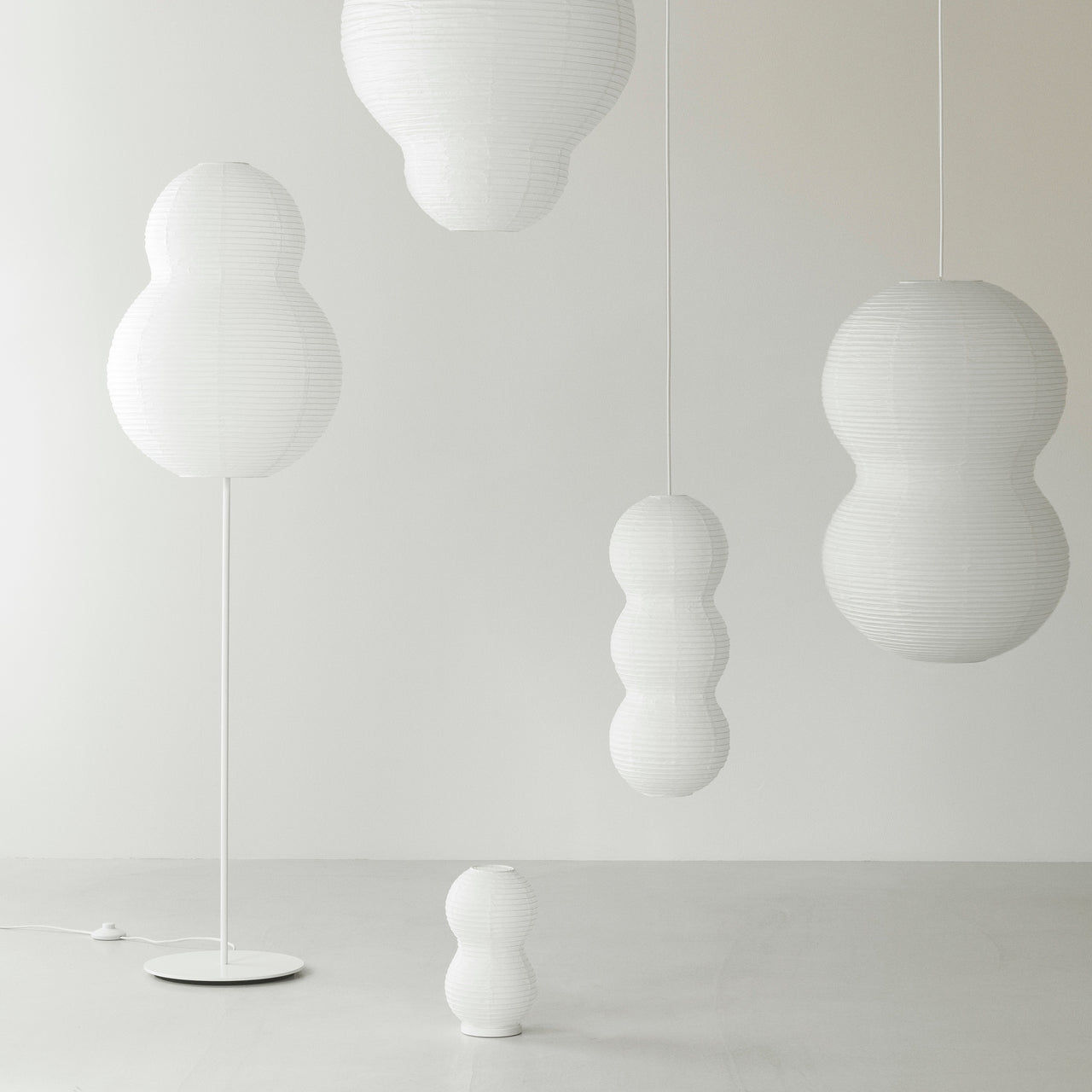 Puff Table Lamp: Twist