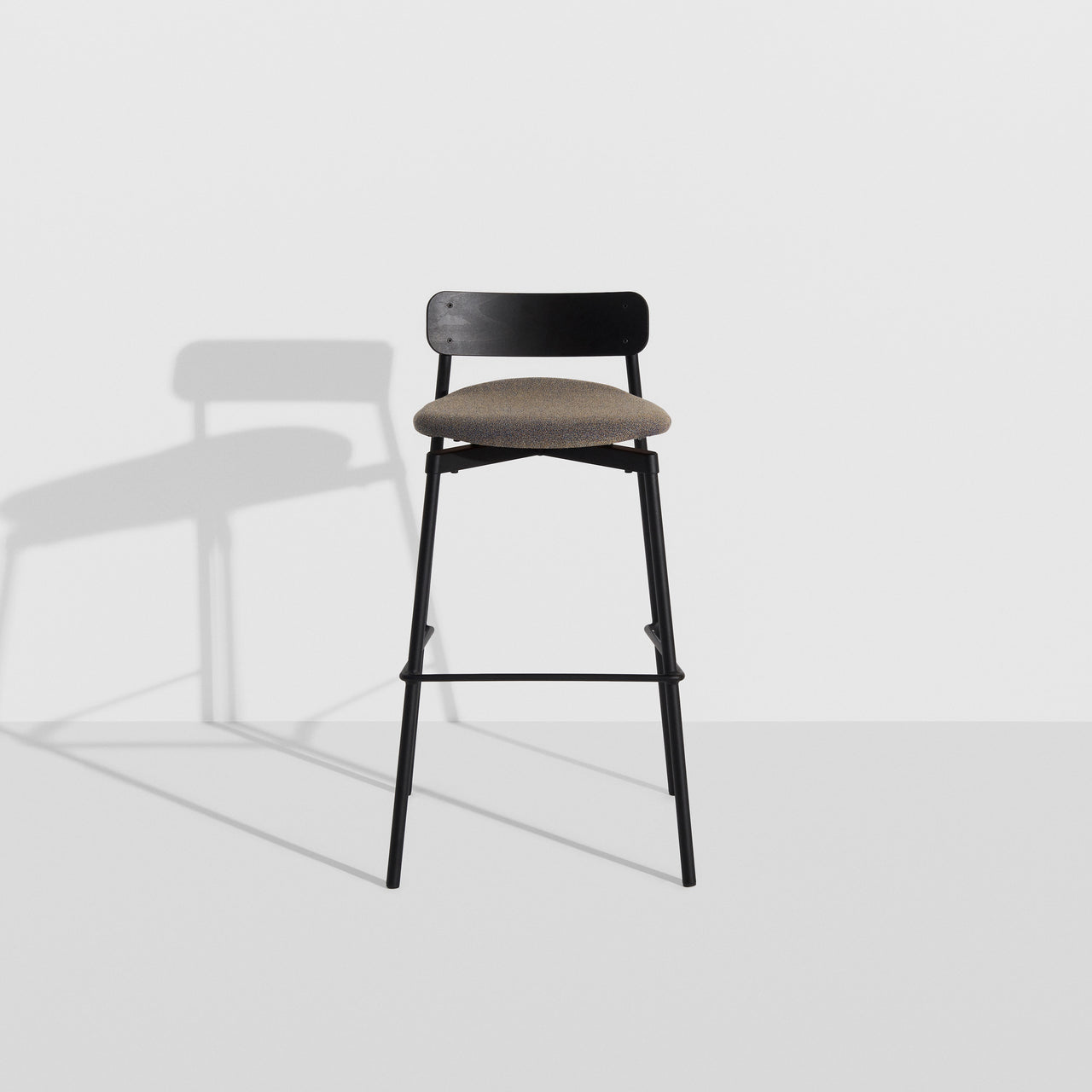 Fromme Bar Stool: Upholstery