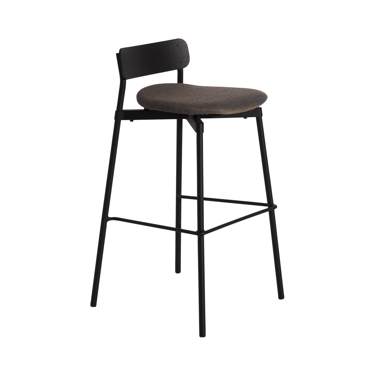 Fromme Bar Stool: Upholstery + Shake