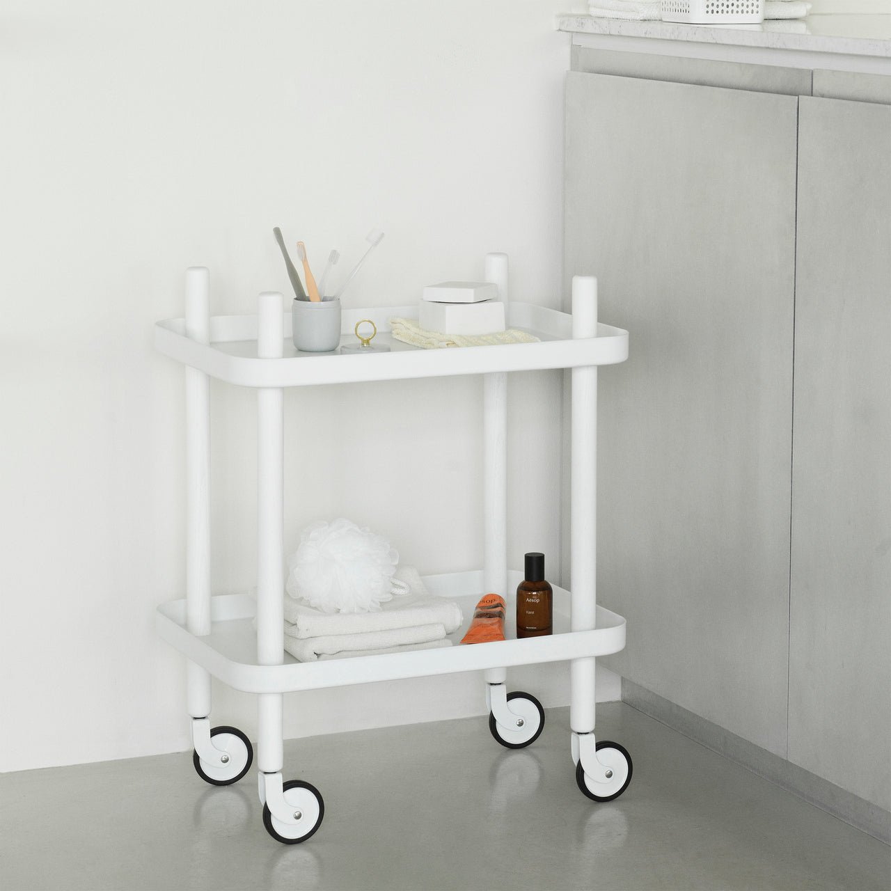 Block Table Cart