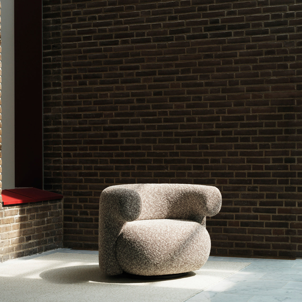 Burra Lounge Chair with Return