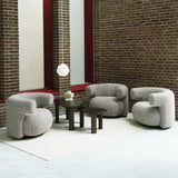 Burra Lounge Chair with Return