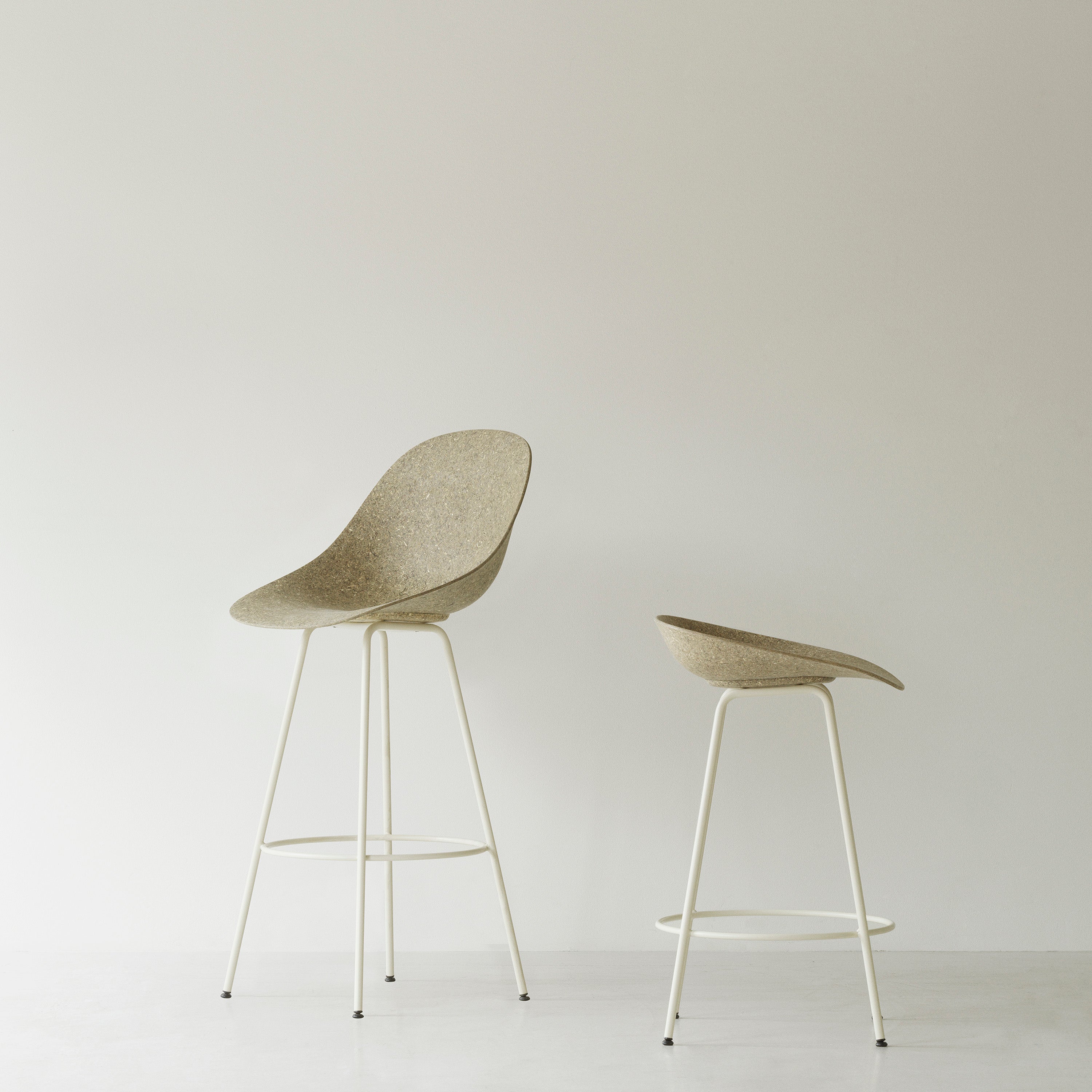 Mat Bar + Counter Stool: Steel