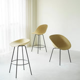 Mat Bar + Counter Chair: Steel