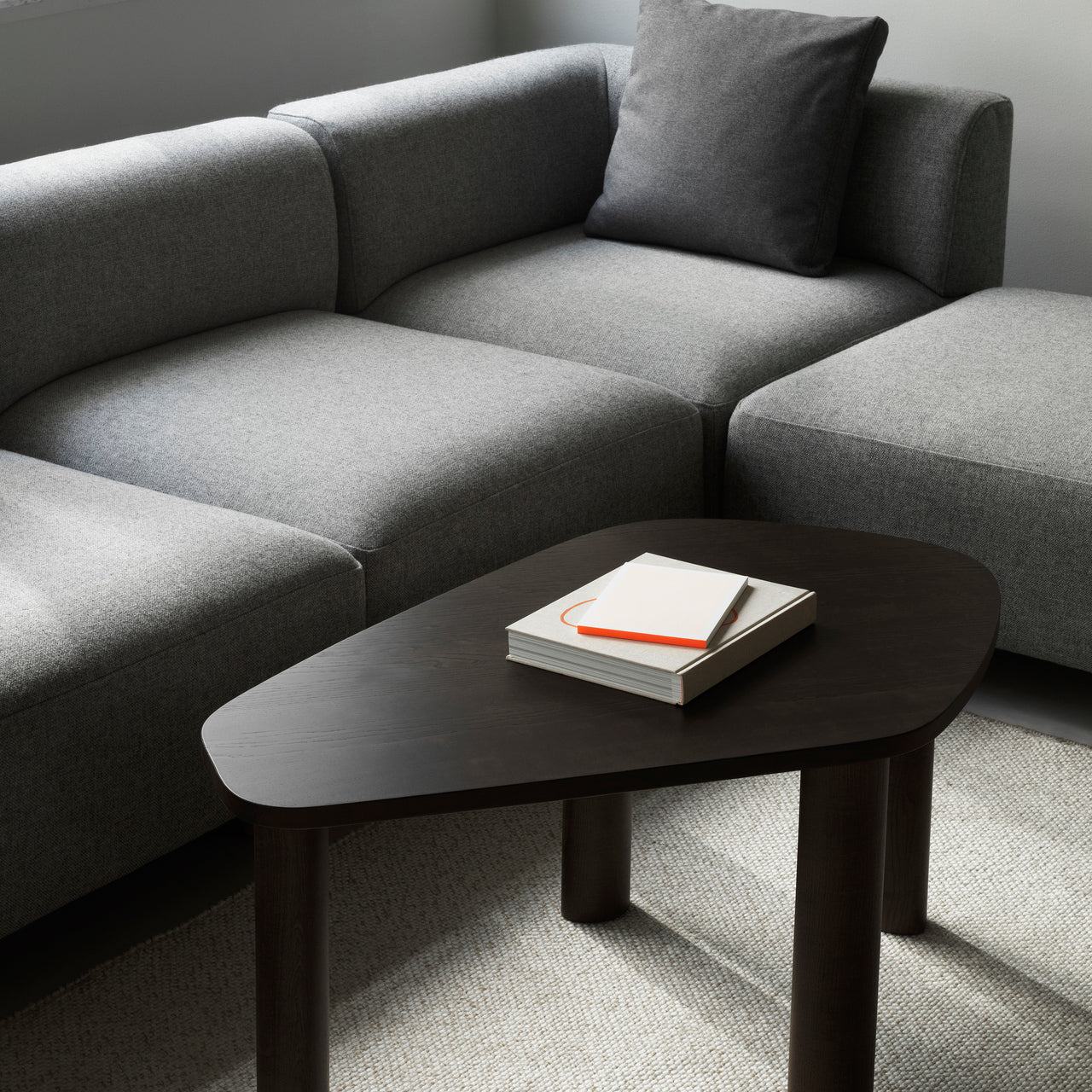Redo Modular 3 Seater Sofa with Pouf