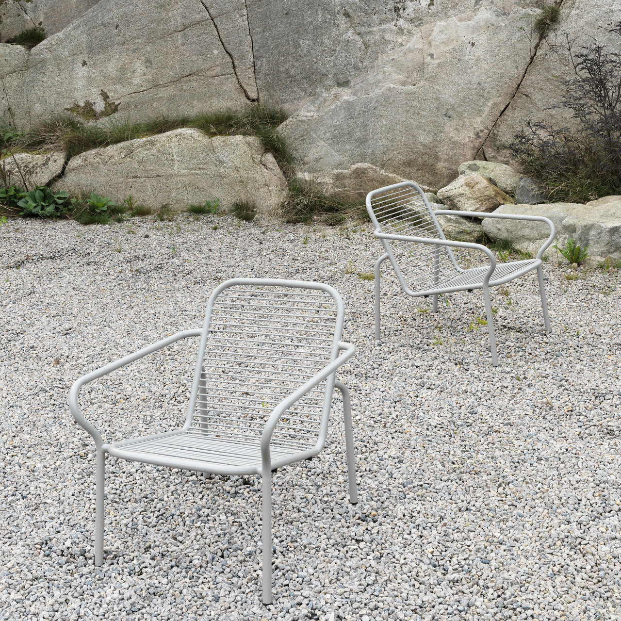 Vig Stacking Lounge Chair: Steel