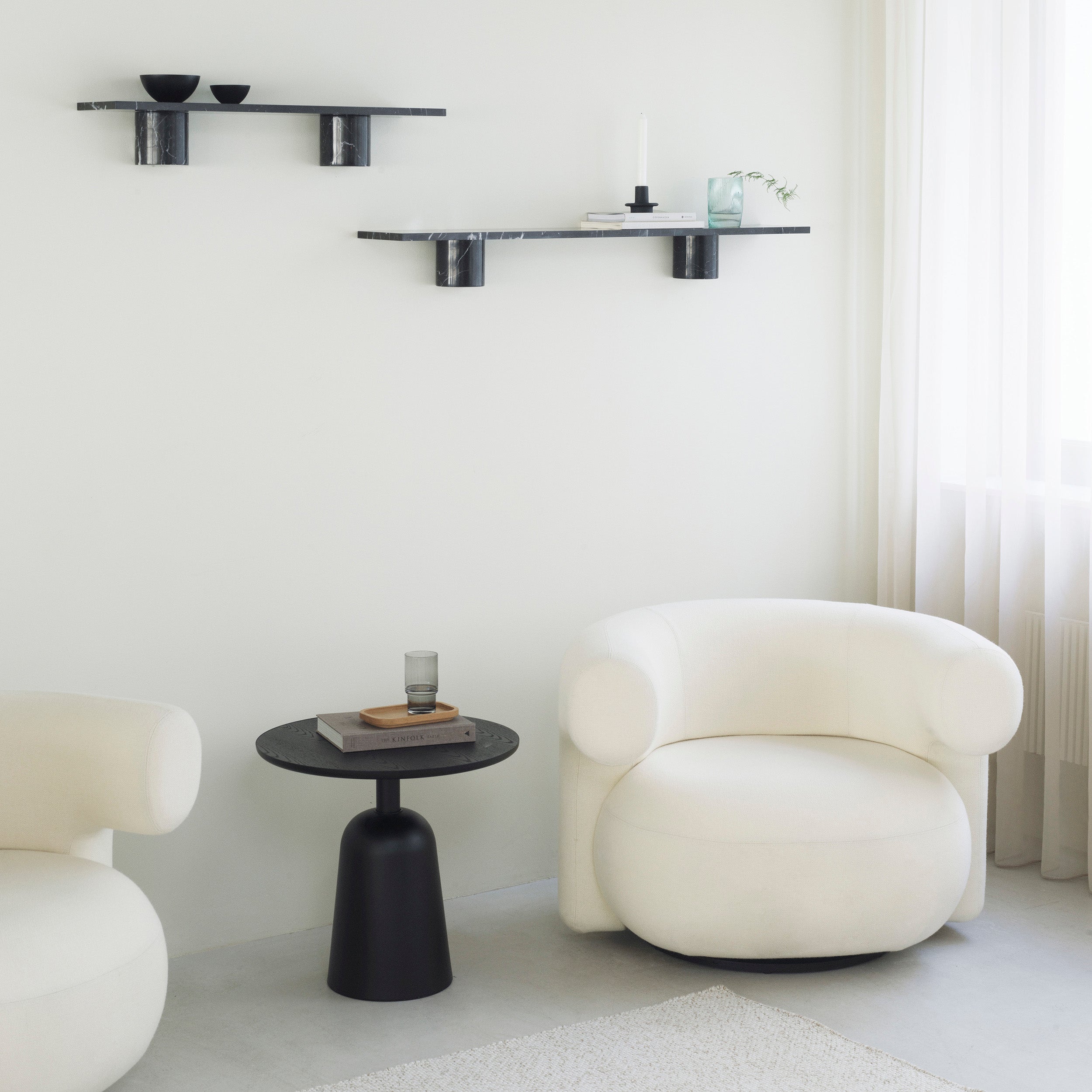Burra Lounge Chair with Return