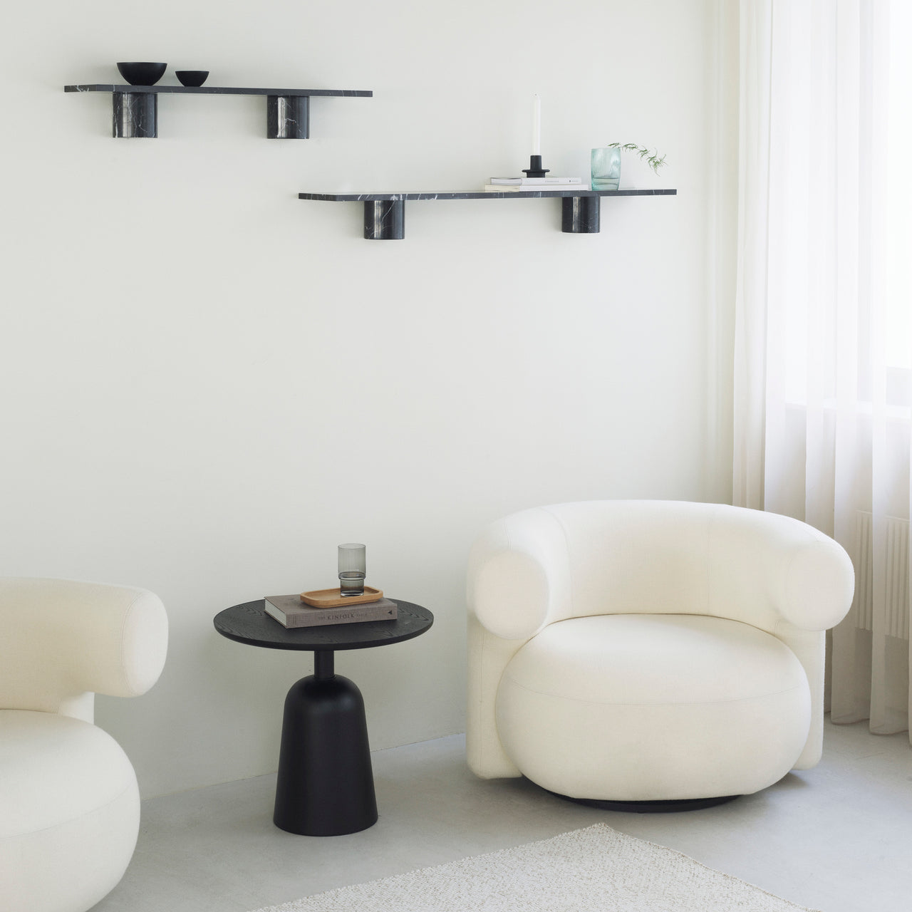 Burra Lounge Chair with Return