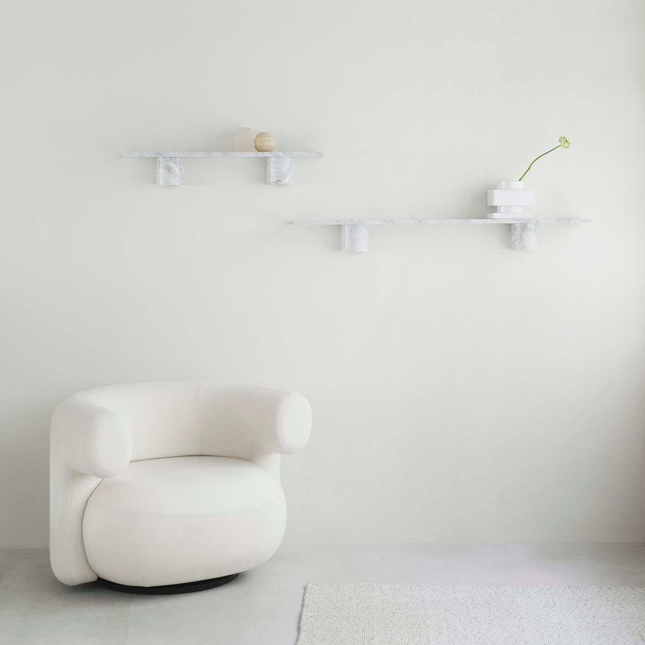 Burra Lounge Chair with Return