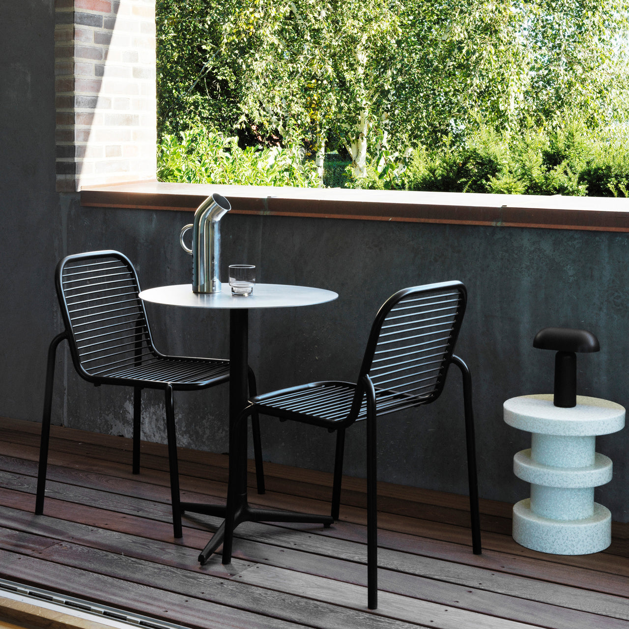 Vig Stacking Chair: Steel