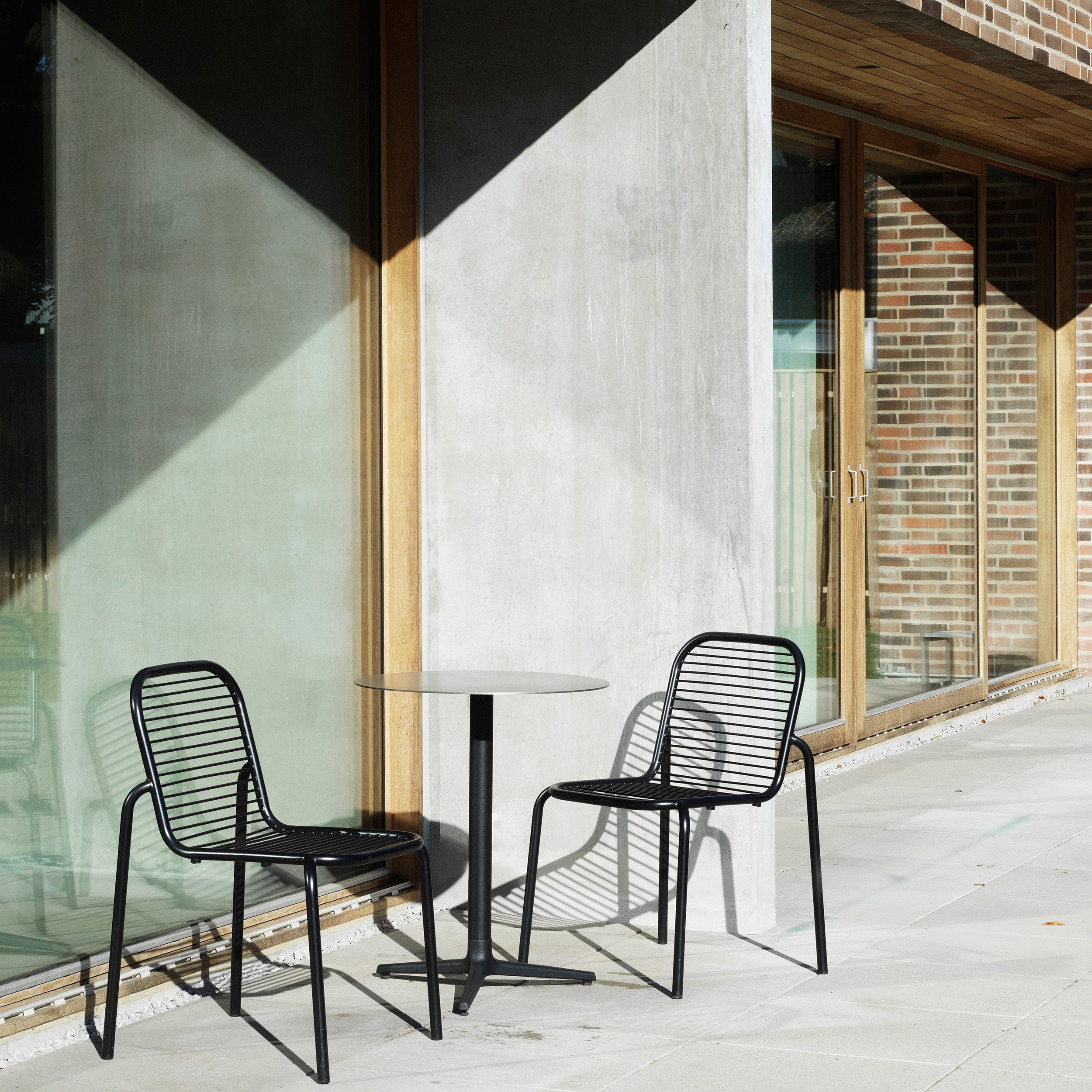 Vig Stacking Chair: Steel