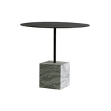 Knockout Lounge Table: Square + High + Black + Green Kolmarden