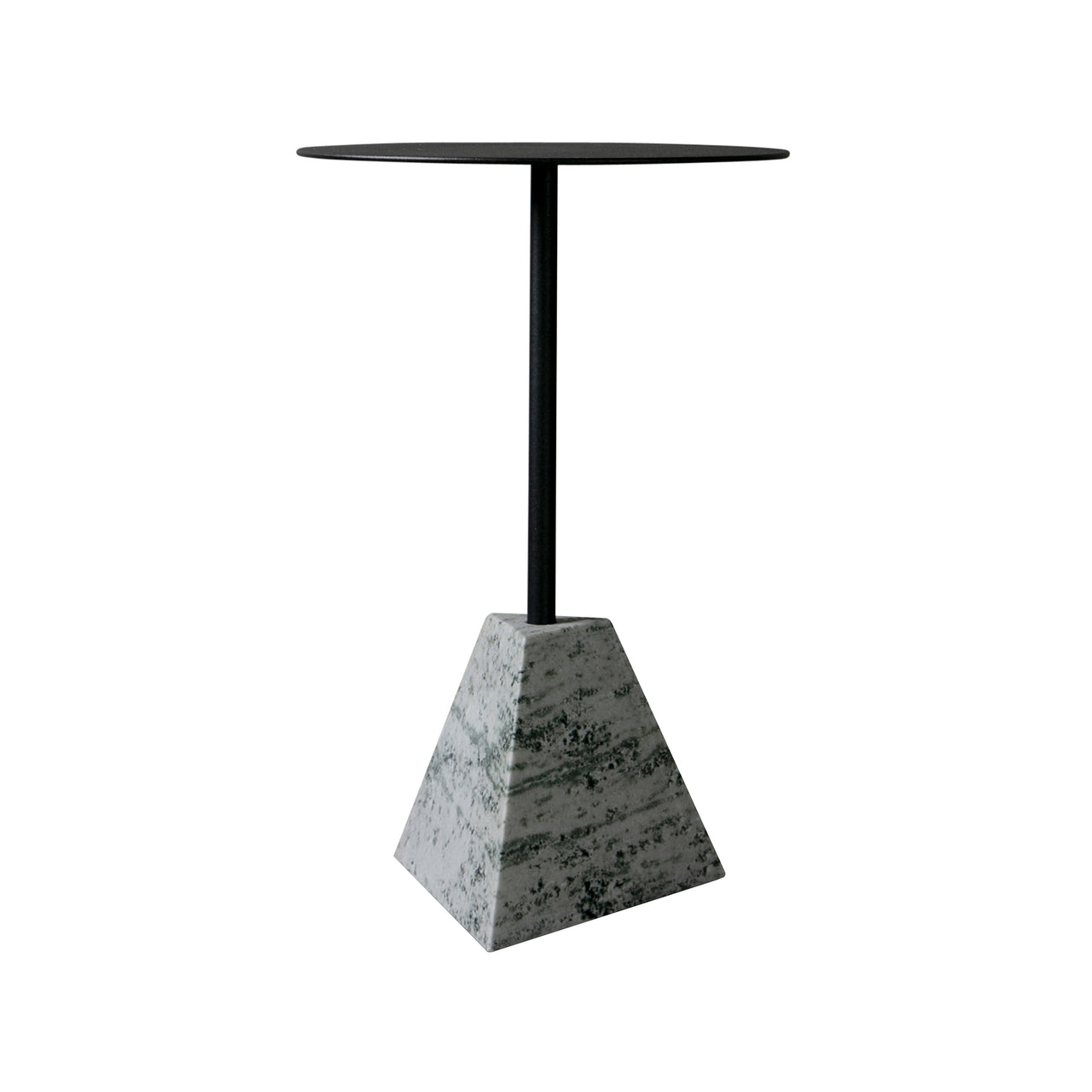 Knockout Lounge Table: Pyramid + Black + Green Kolmarden