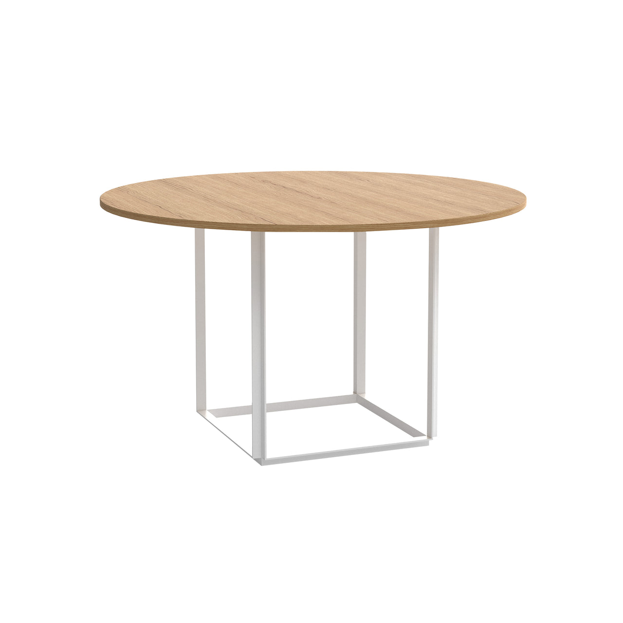 Florence Dining Table: Wood + Small - 47.2