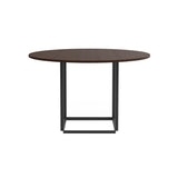 Florence Dining Table: Wood + Small - 47.2