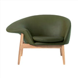 Fried Egg Lounge Chair: Left + Oiled Oak