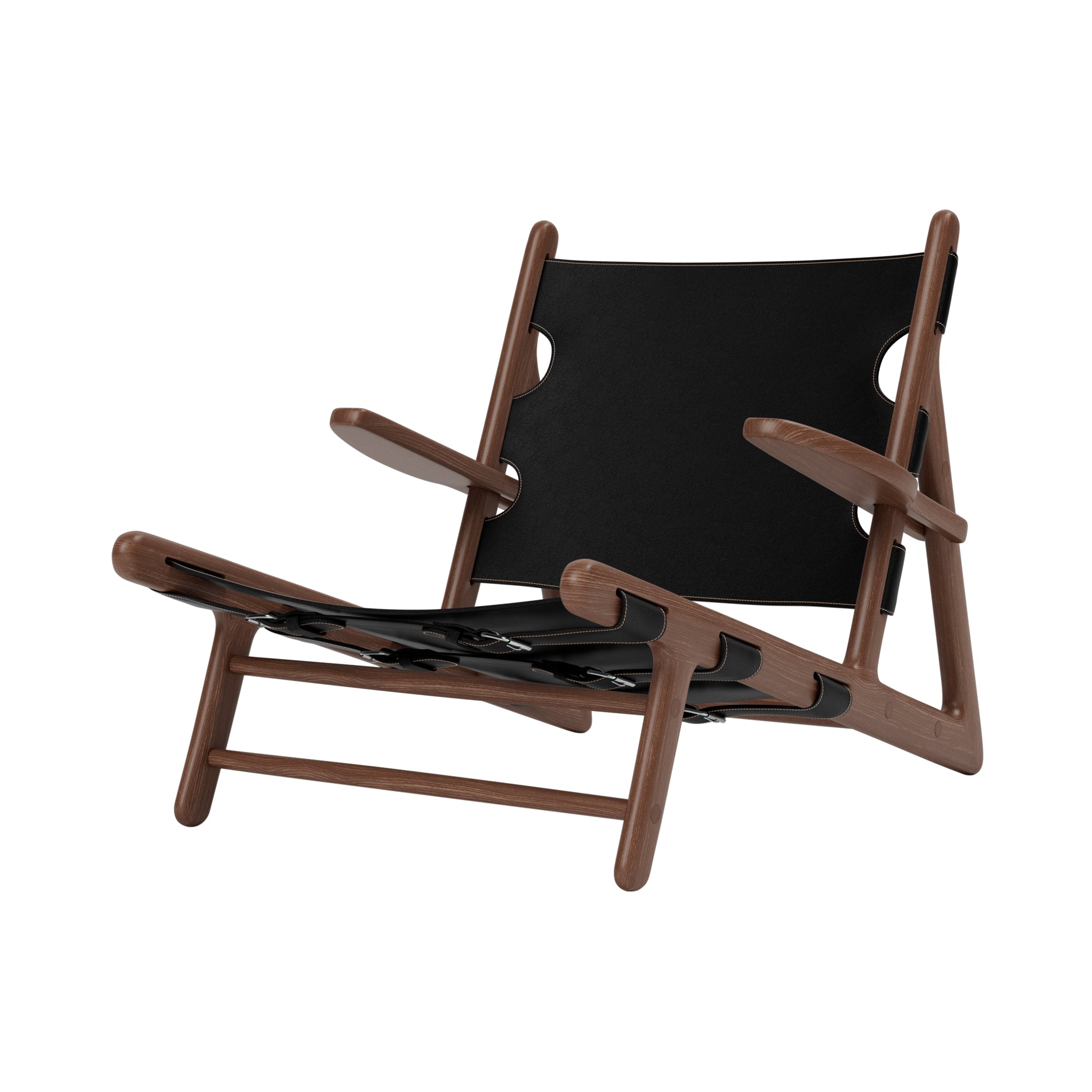 The Hunting Chair: Smoked Oiled Oak + Black