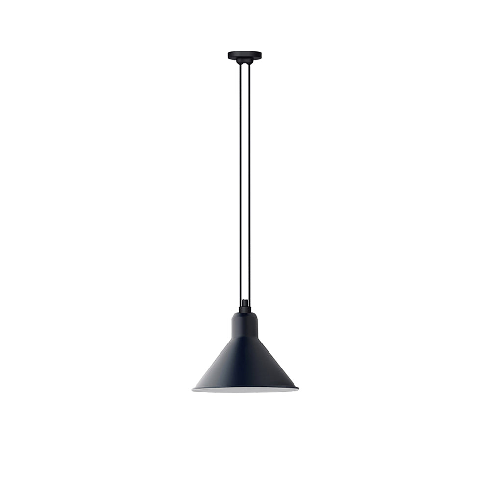 Les Acrobates N° 322 Pendant Lamp: Extra Large + Blue + Conic