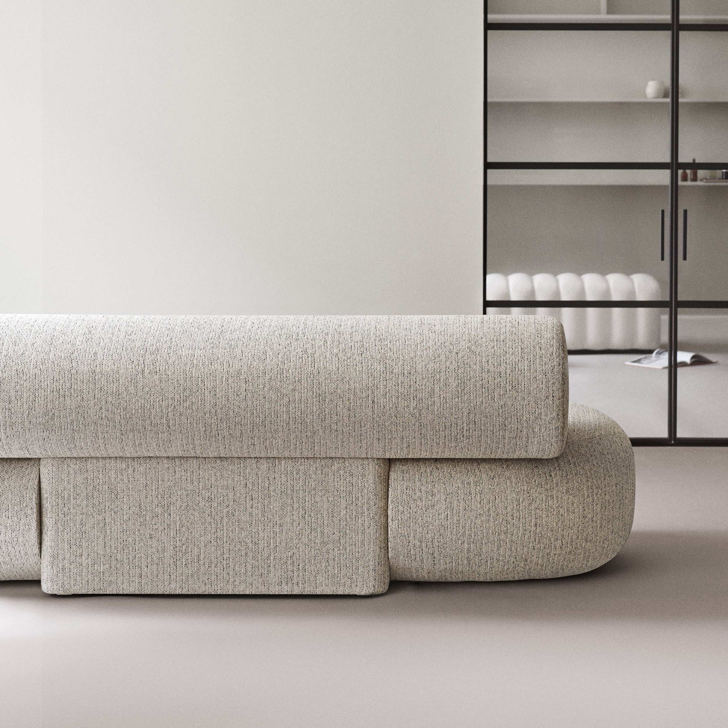Hippo Sofa: Upholstered