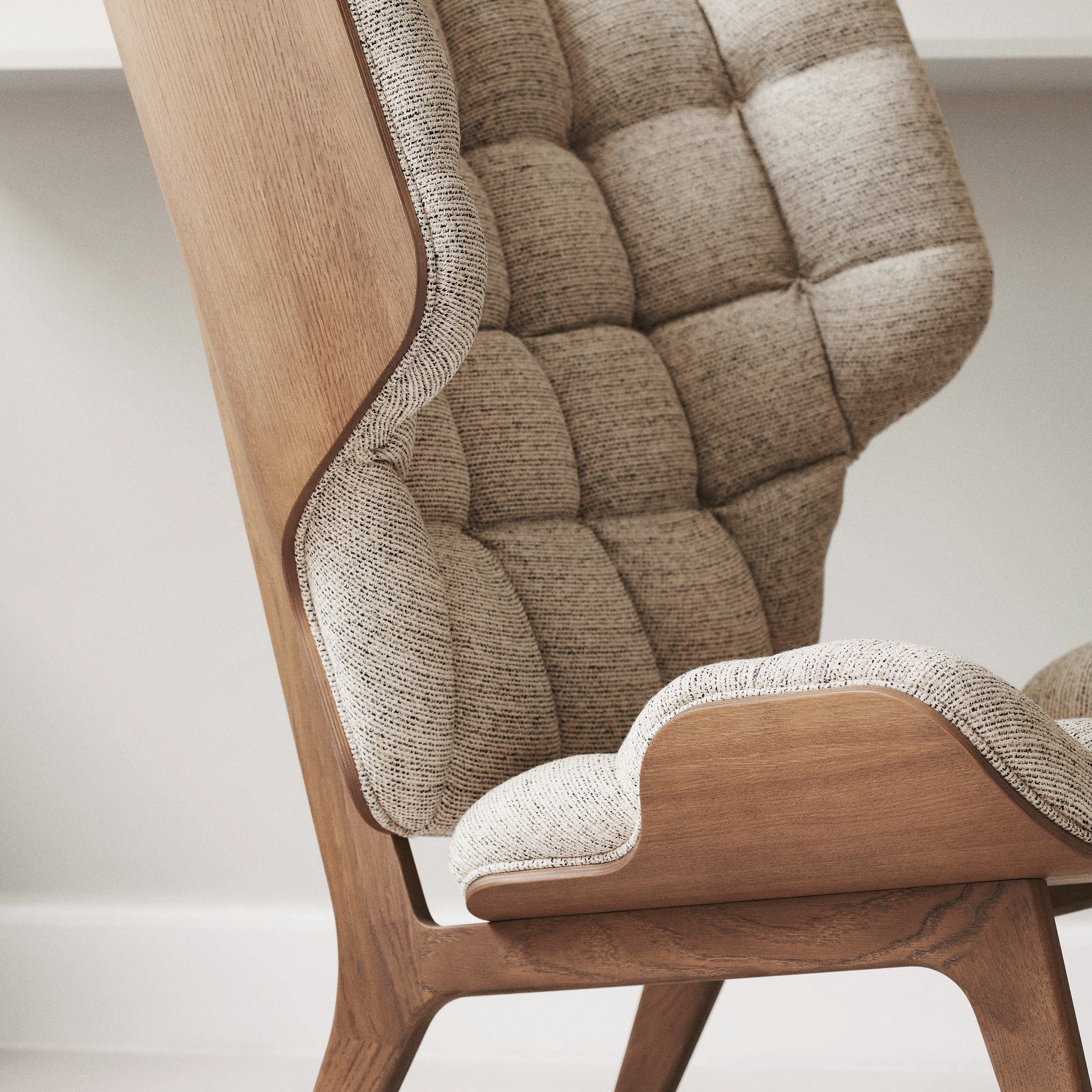 Mammoth Lounge Chair: Front Upholstered