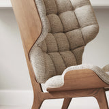Mammoth Lounge Chair: Front Upholstered