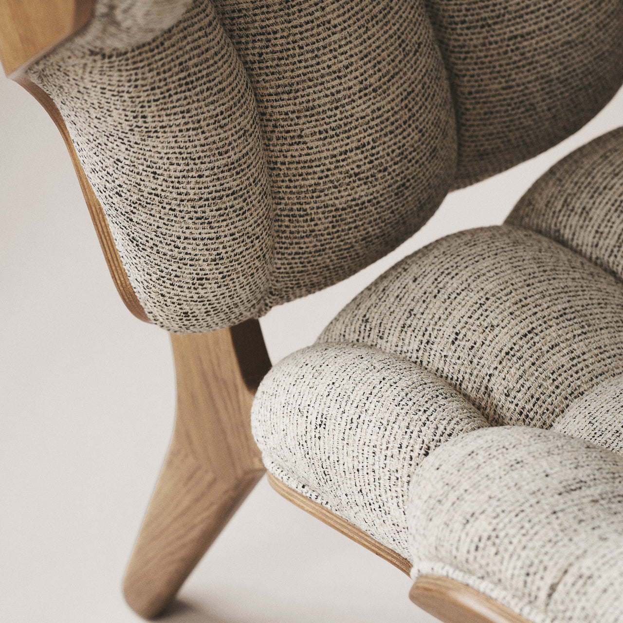 Mammoth Lounge Chair: Front Upholstered