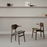 Bufala Chair: Seat Upholstered