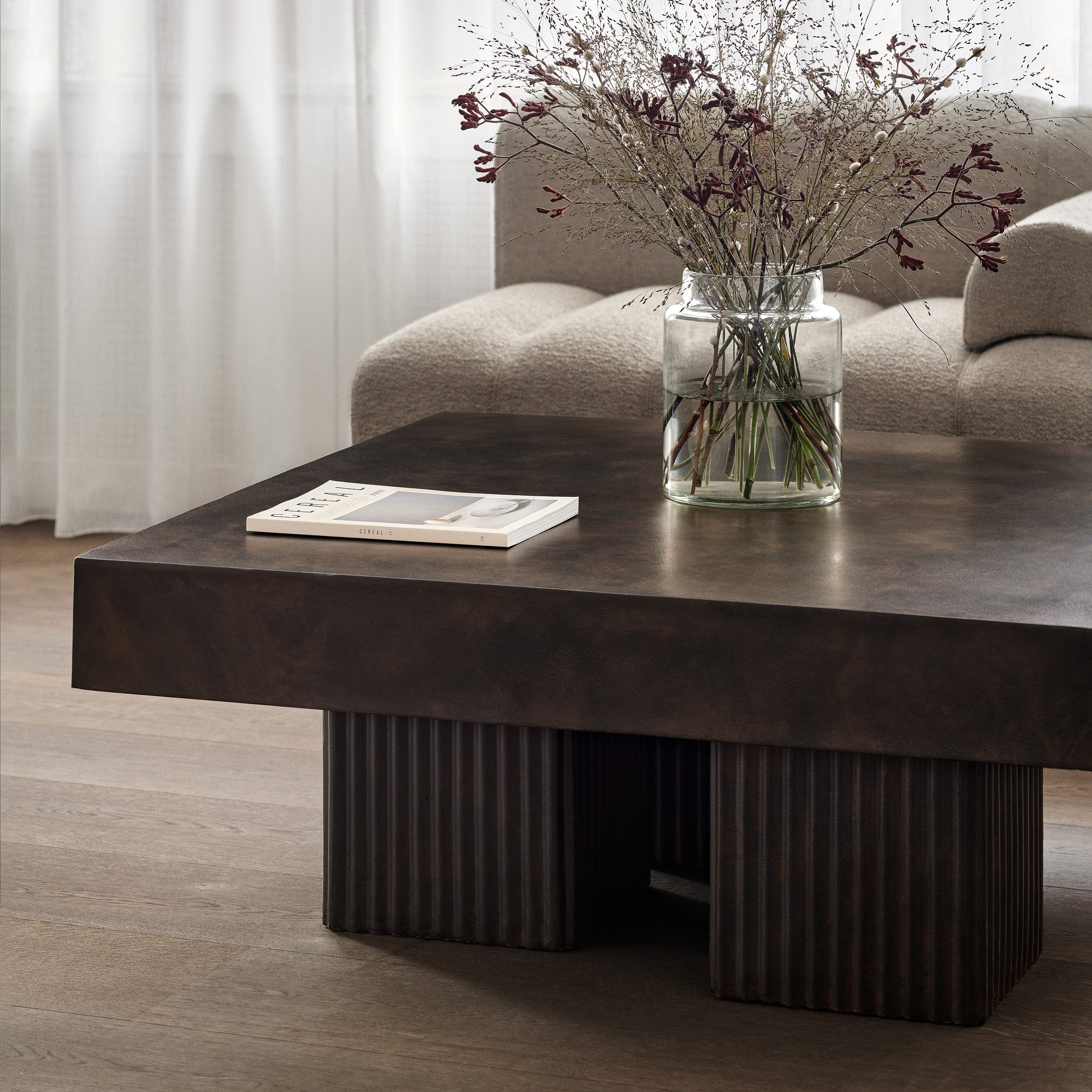 Gear Coffee Table: Square