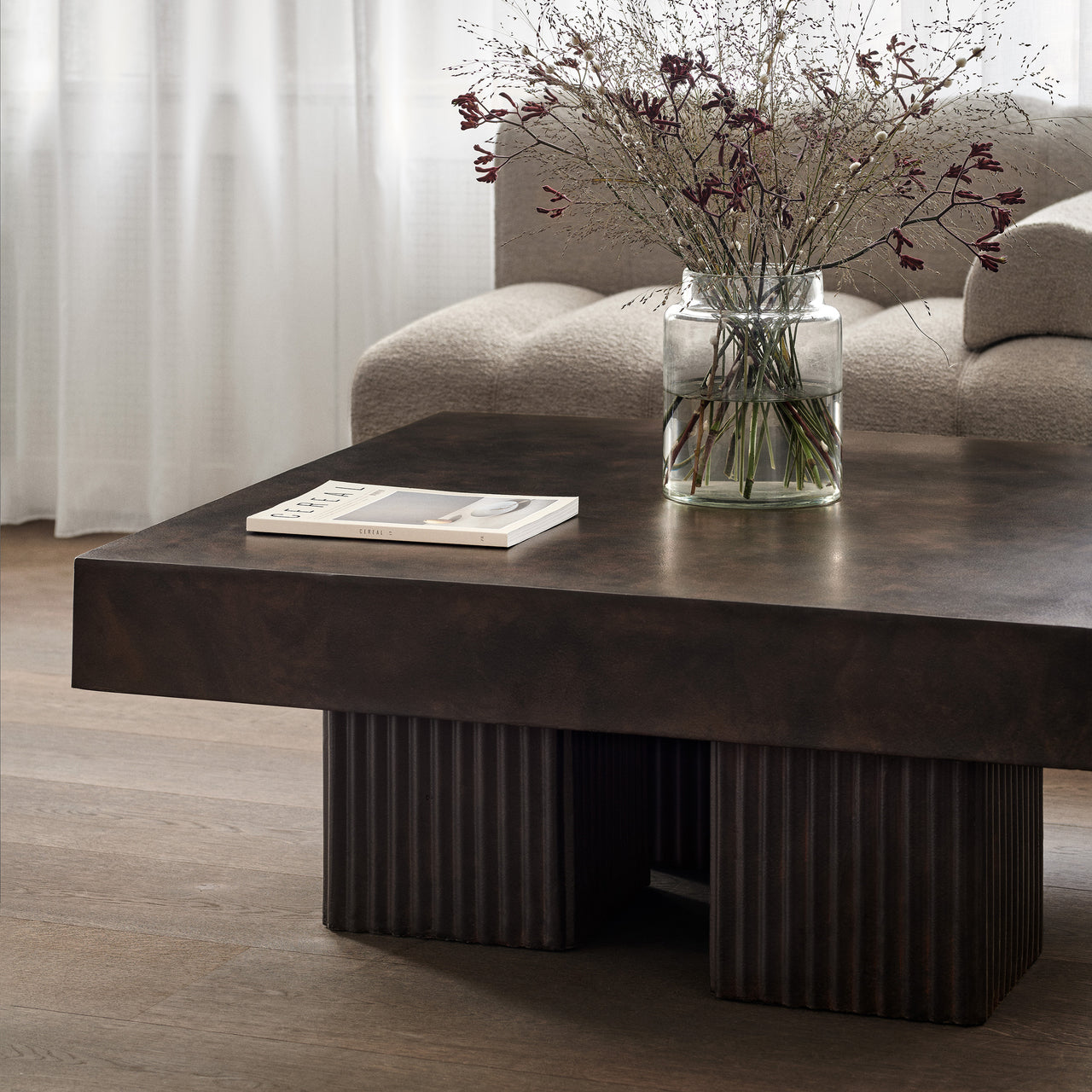 Gear Coffee Table: Square