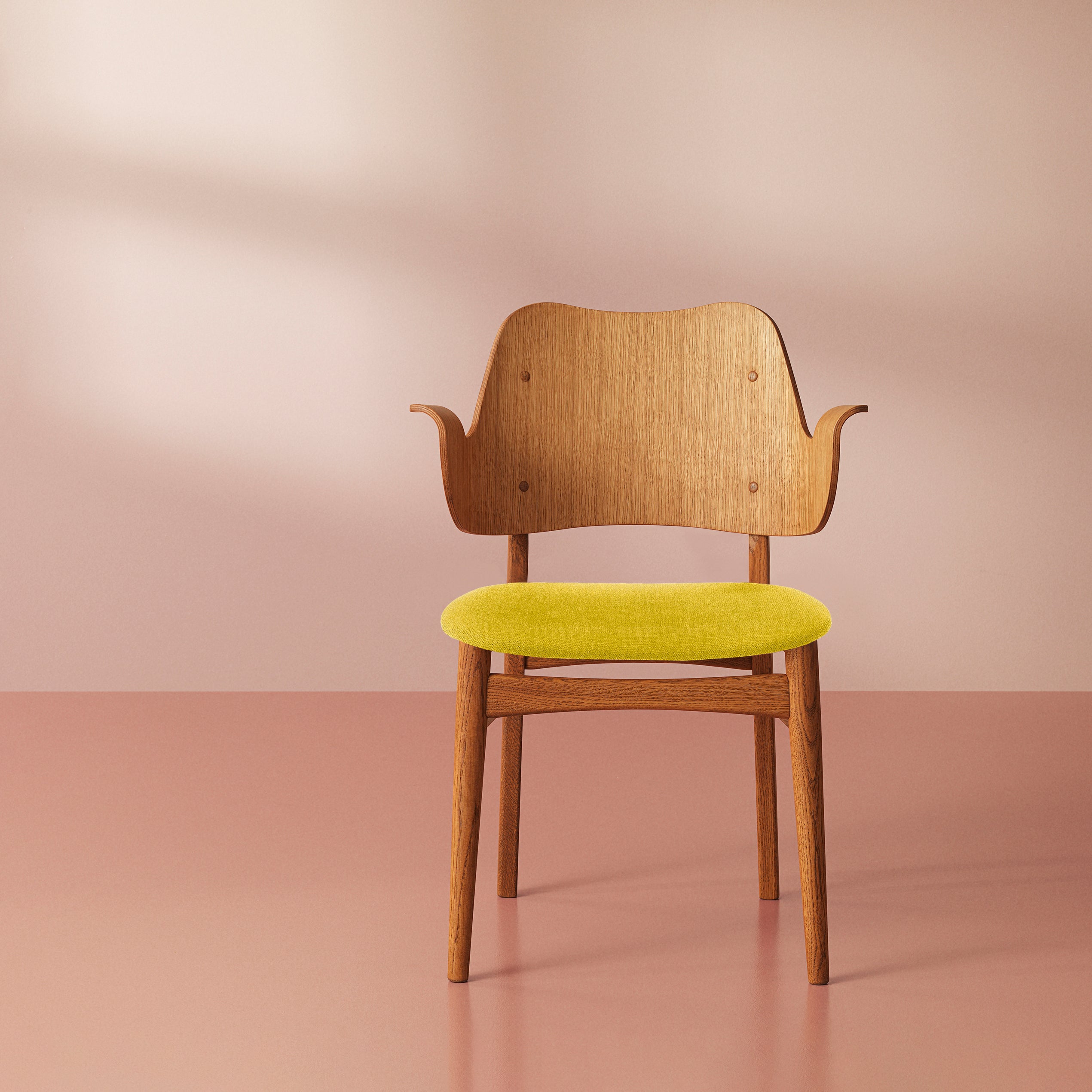 Gesture Dining Chair: Seat Upholstered