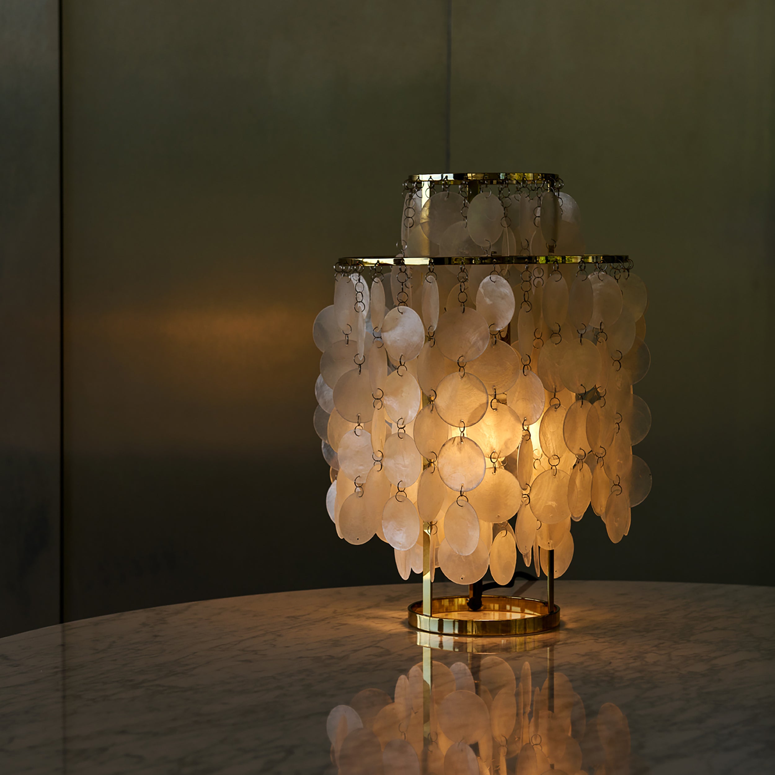 Fun 2TM Table Lamp: Brass