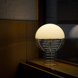Wire Portable Table Lamp: Quick Ship