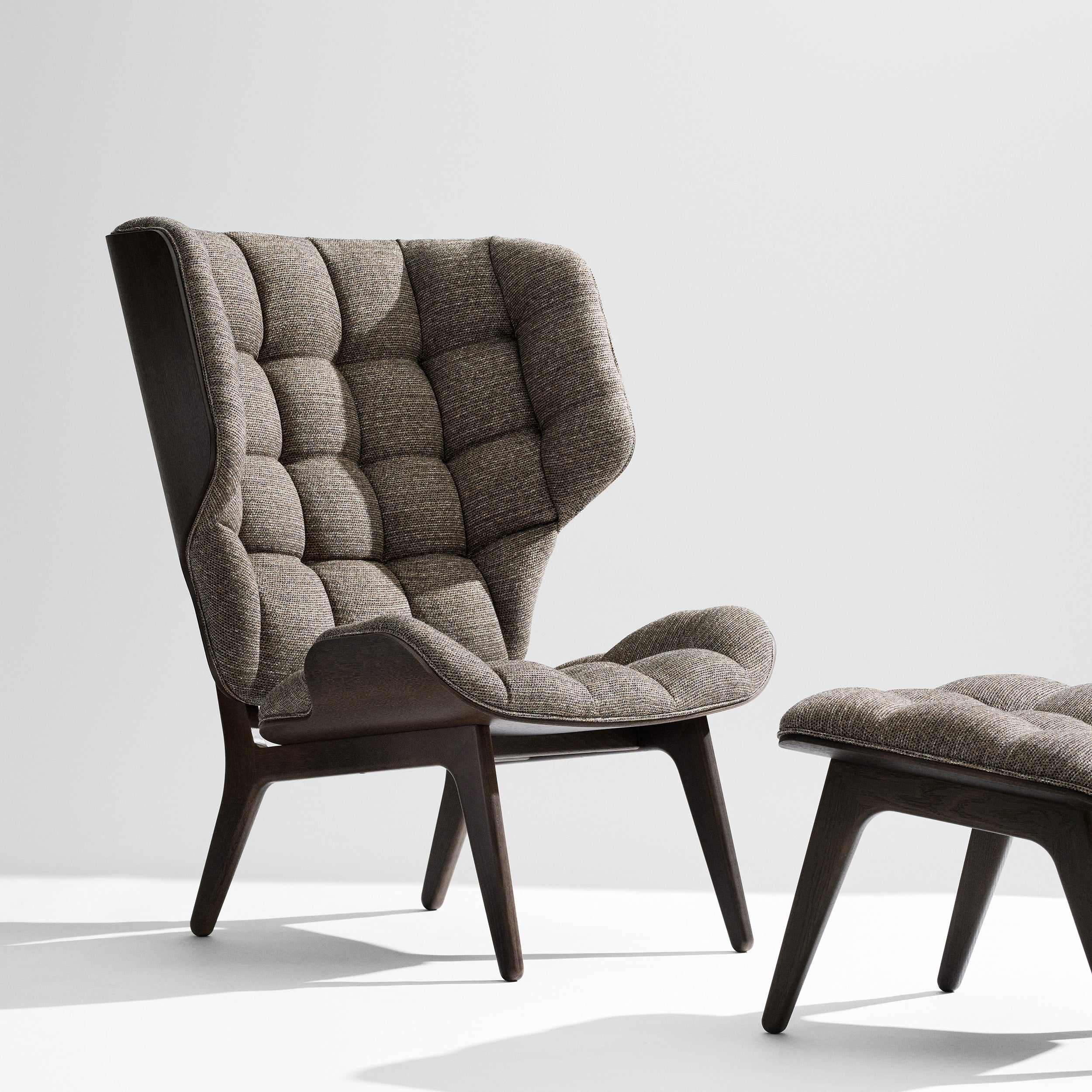 Mammoth Lounge Chair: Front Upholstered