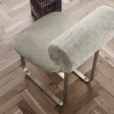 Hippo Chair Steel: Fully Upholstered