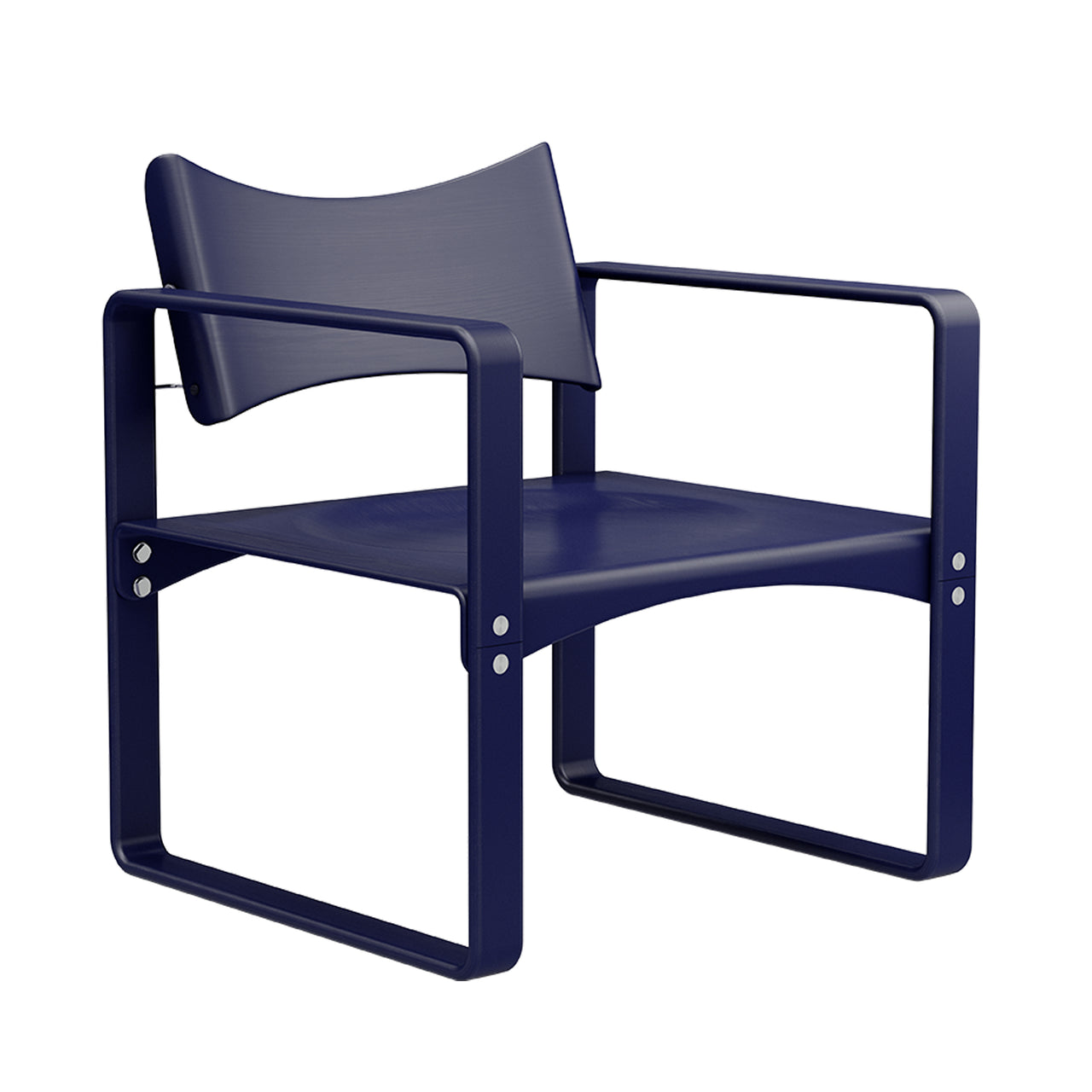 Series 270 F Armchair: Klein Blue